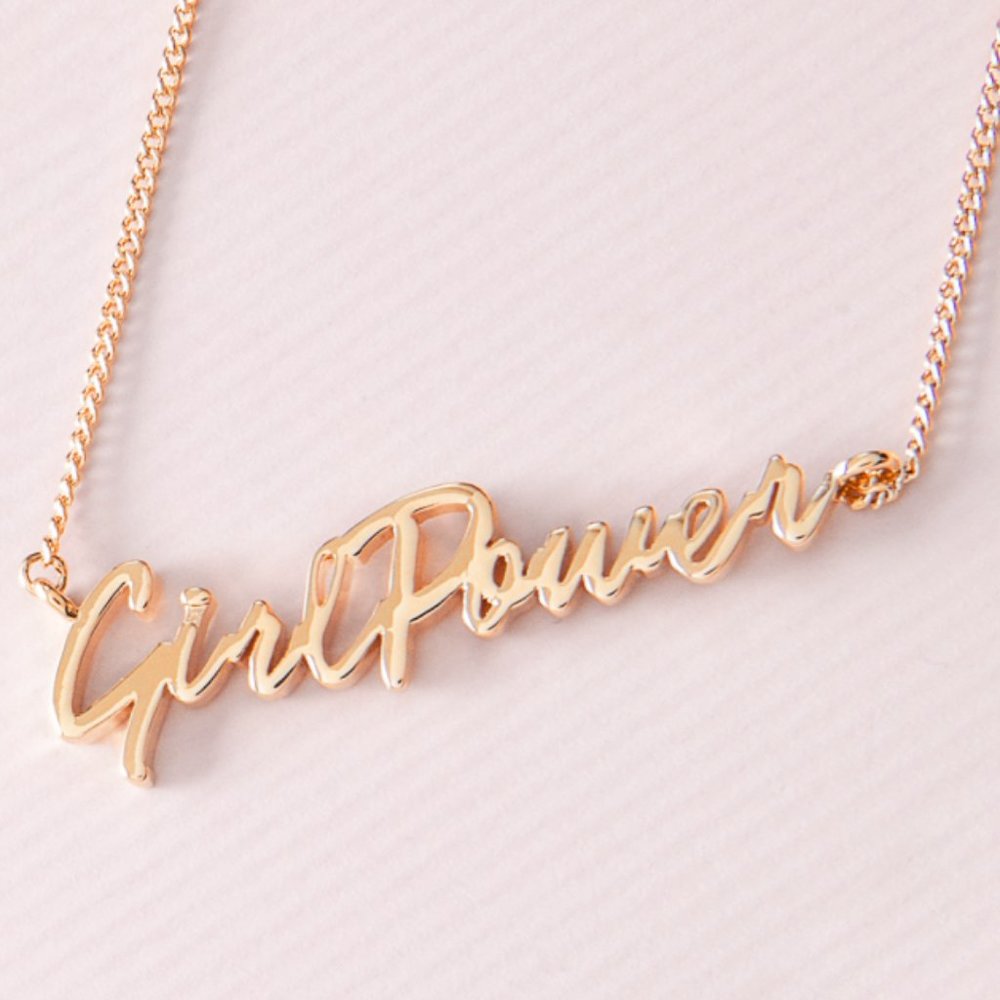 🎁 Girl Power Signature Necklace